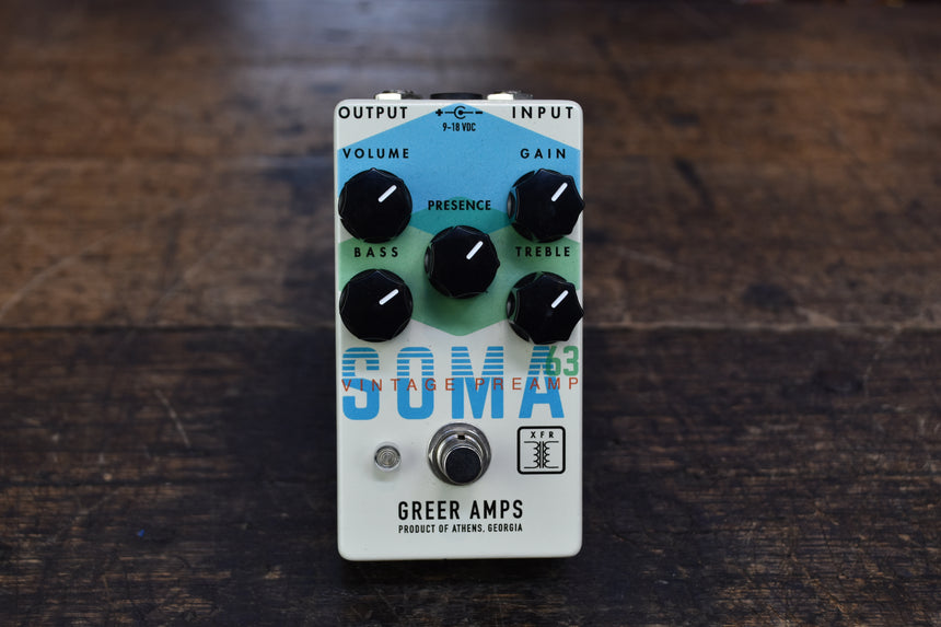 Greer Soma '63 Vintage Preamp 2019 - White