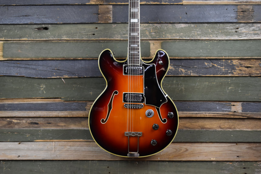 1969 Wurlitzer Hollowbody 12 String Electric Sunburst