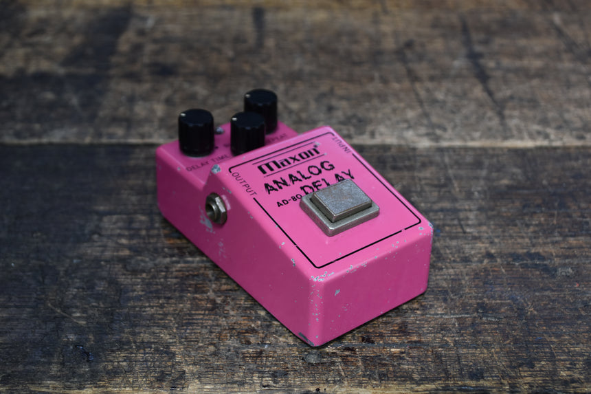 Maxon AD-80 Analog Delay 1990s - Pink