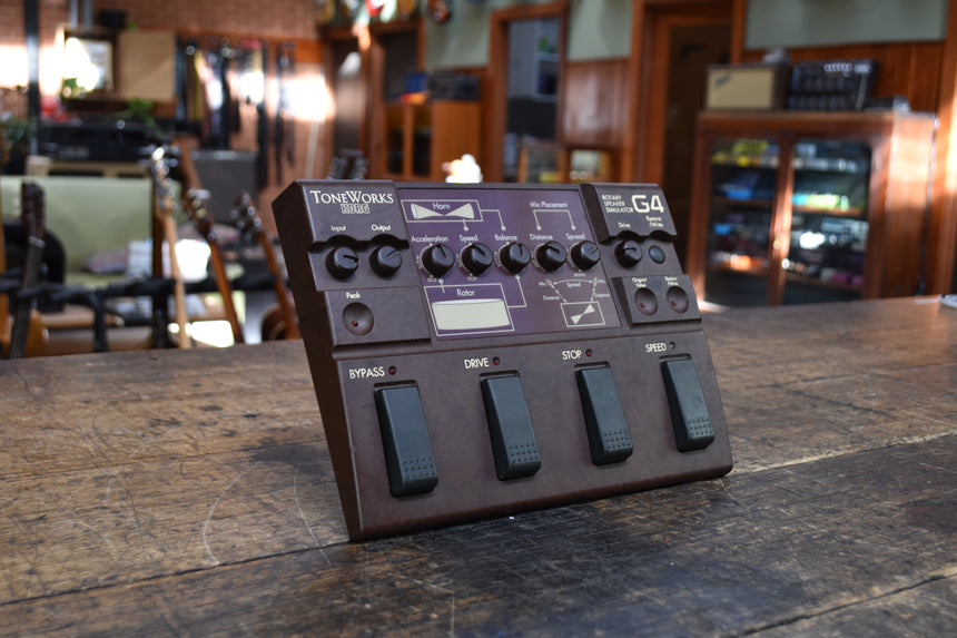 Korg ToneWorks G4 Rotary Speaker Simulator 2000s - Brown