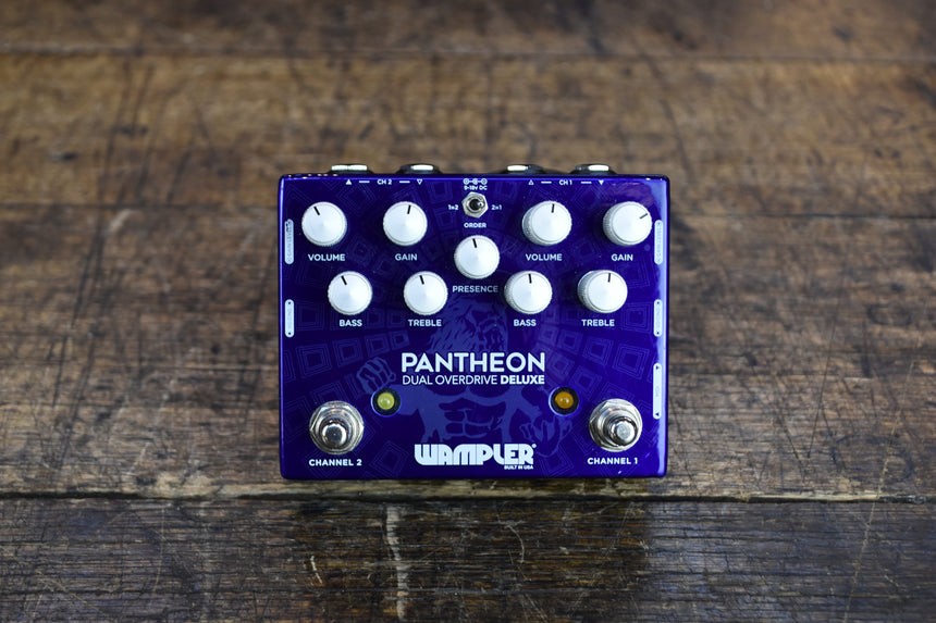 Wampler Pantheon Dual Overdrive Deluxe 2021 - Blue