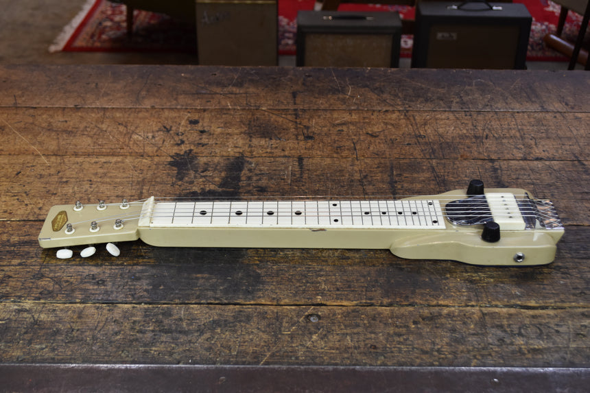 Guyatone HG-46 Lap Steel 1950's - Platinum Grey