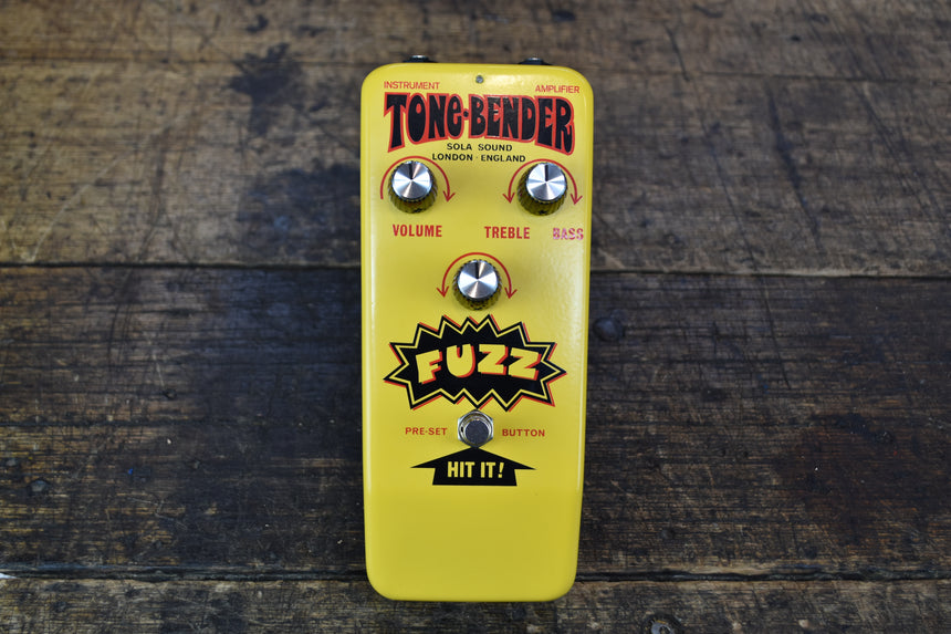 Macari’s Sola Sound Yellow Tone-Bender Reissue - Yellow