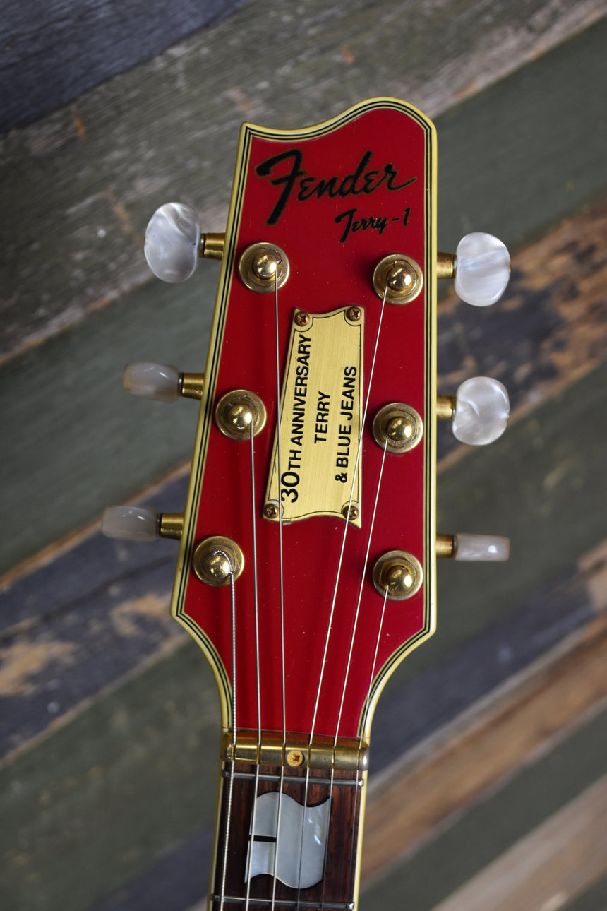 Fender Terry-1 Anniversary 1993 - Hand signed by Takeshi Terauchi