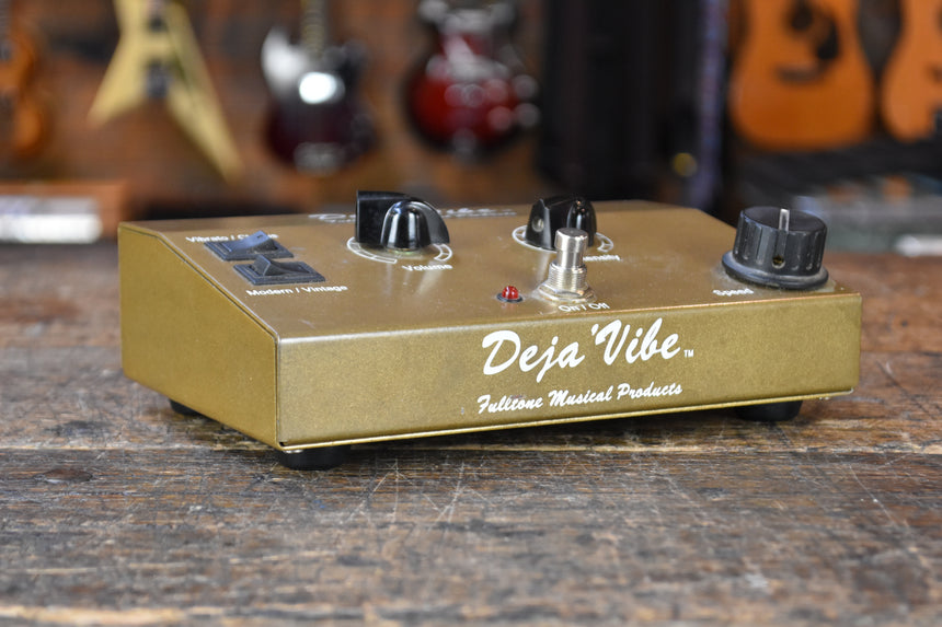 Fulltone Vintage Deja 'Vibe 1999 - Gold - Signed by Mike Fuller