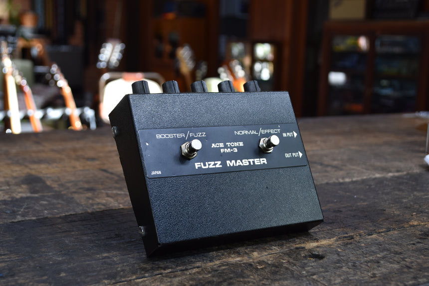 Ace Tone FM-3 Fuzz Master 1970's - Black