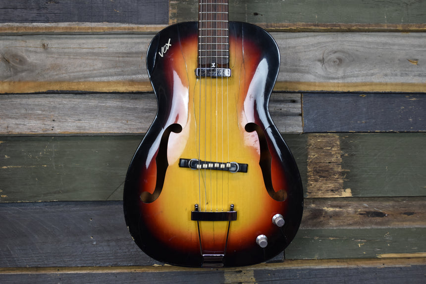 Vox  Student Prince Hollow-body Guitar 1960's Sunburst