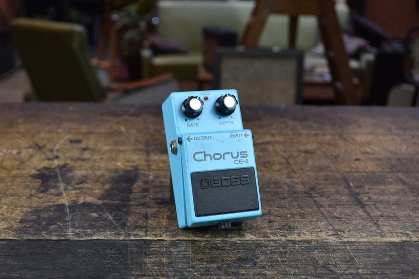 Boss CE-2 Chorus (Green Label) 1984 - 1988 - Blue