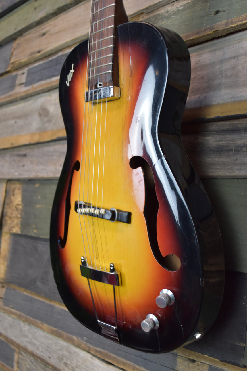 Vox  Student Prince Hollow-body Guitar 1960's Sunburst