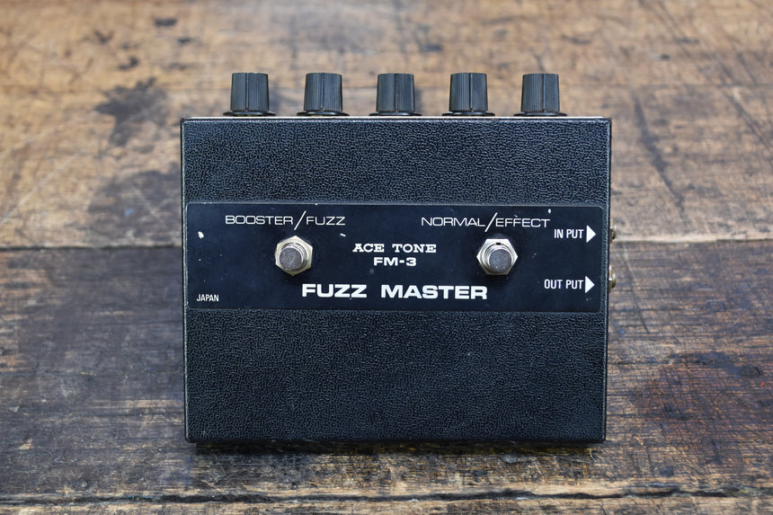 Ace Tone FM-3 Fuzz Master 1970's - Black