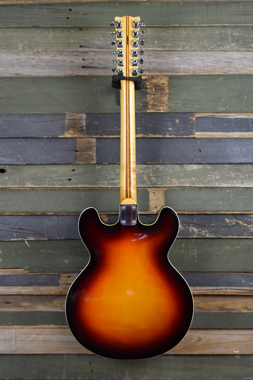 1969 Wurlitzer Hollowbody 12 String Electric Sunburst