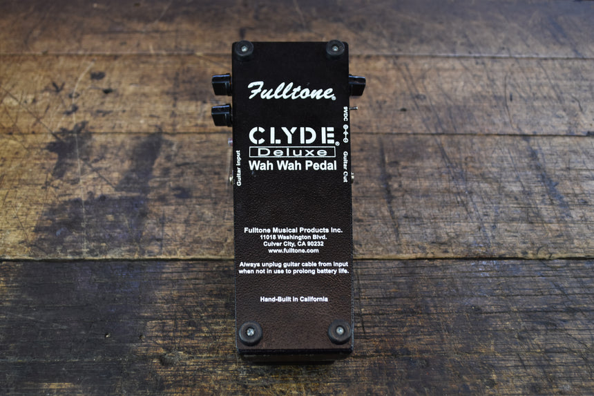 Fulltone Clyde Deluxe Wah 2010s - Black