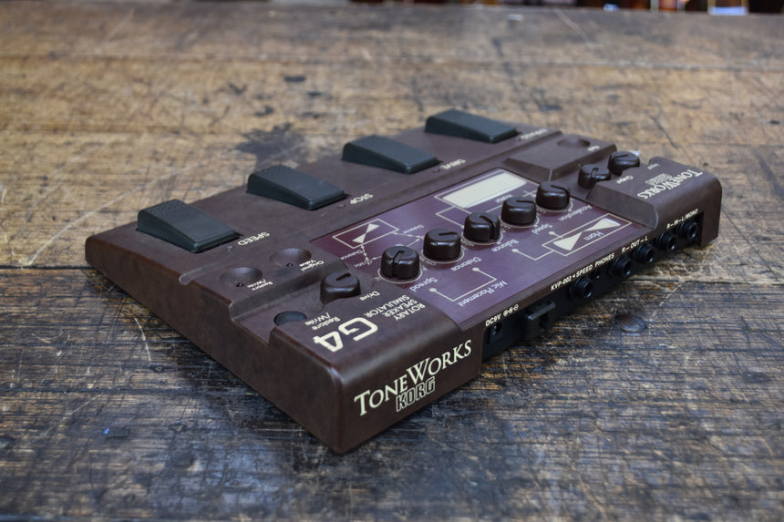 Korg ToneWorks G4 Rotary Speaker Simulator 2000s - Brown