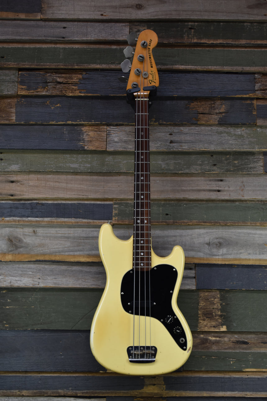 Fender Musicmaster Bass 1978 - Olympic White