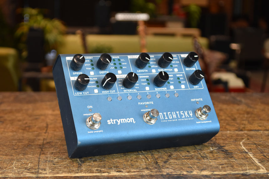 Strymon NightSky Time-Warped Reverberator 2020 - Present - Blue