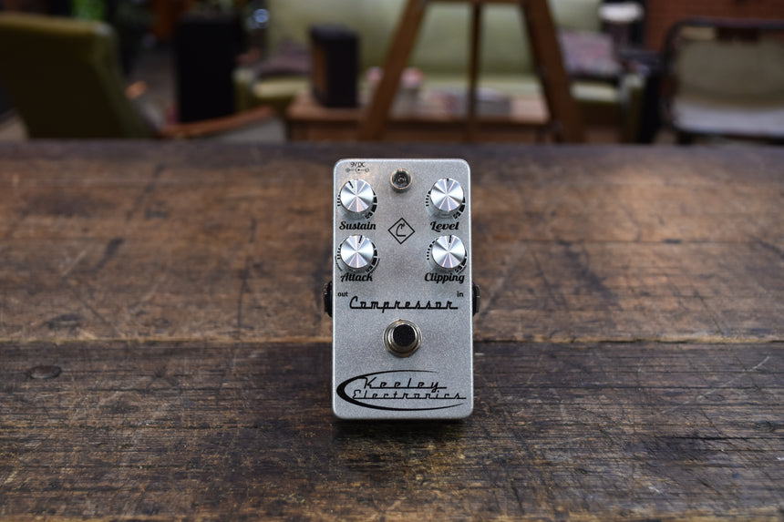 Keeley C4 4-Knob Compressor 2010s - Silver