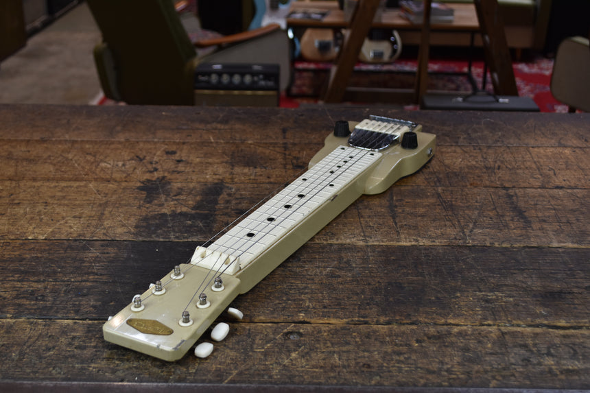 Guyatone HG-46 Lap Steel 1950's - Platinum Grey