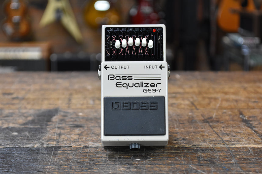 Boss GEB-7 Bass Equalizer (Silver Label) 2000 - Gray