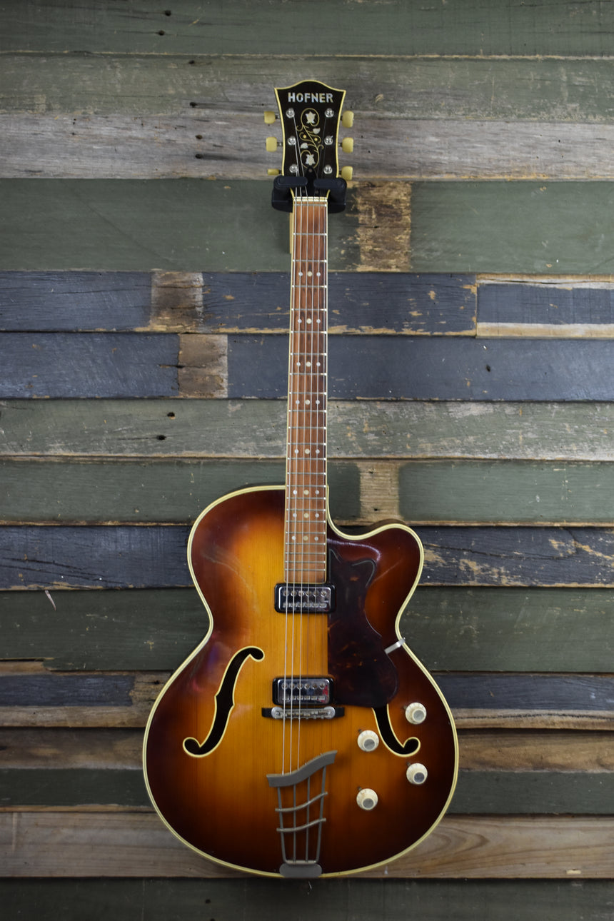 Hofner President E2 Thin Brunette Violin 1964 - Sunburst