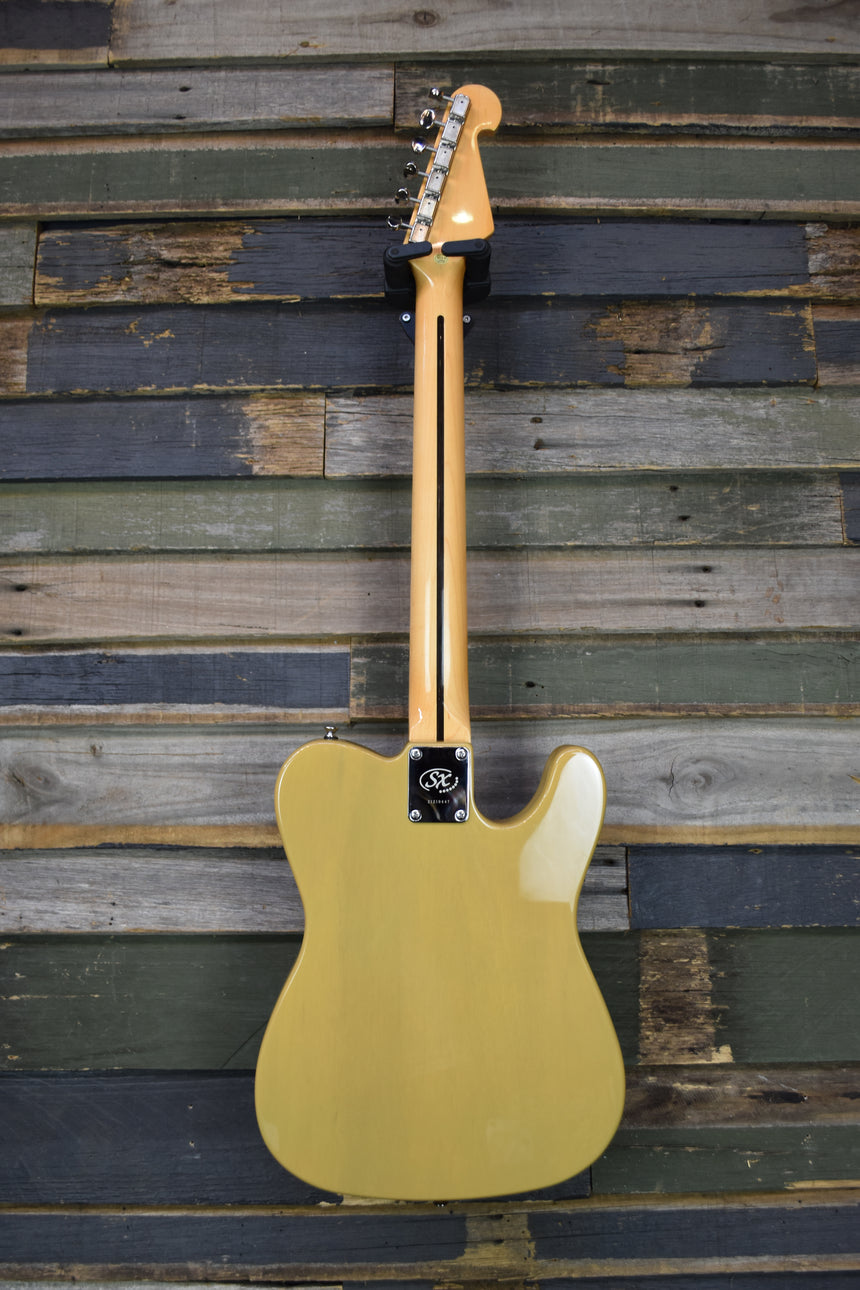 SX Vintage Series VET50 Tele Style Electric Guitar Butterscotch Blonde