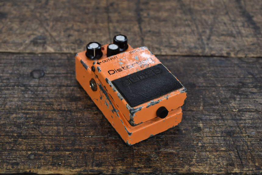 Boss DS-1 Distortion (Black Label, Long Dash) 1978 - 1982 - Orange