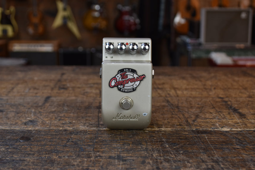 Marshall ED-1 Edward Compressor Pedal 2010s - Silver