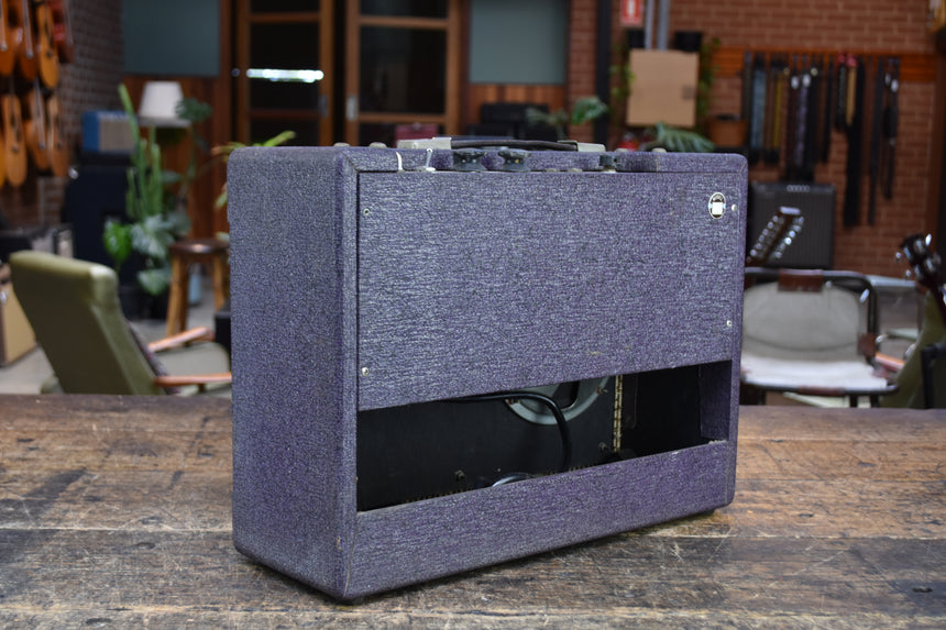 1960’s Teisco 71-C Tube Guitar Amp - Purple