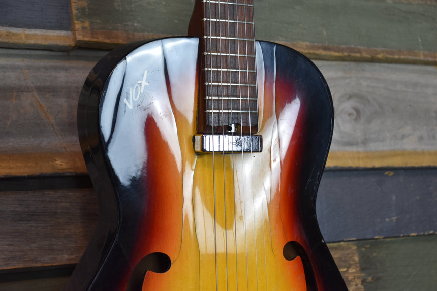 Vox  Student Prince Hollow-body Guitar 1960's Sunburst