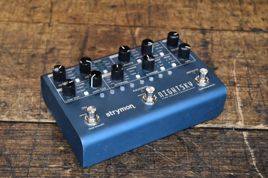 Strymon NightSky Time-Warped Reverberator 2020 - Present - Blue