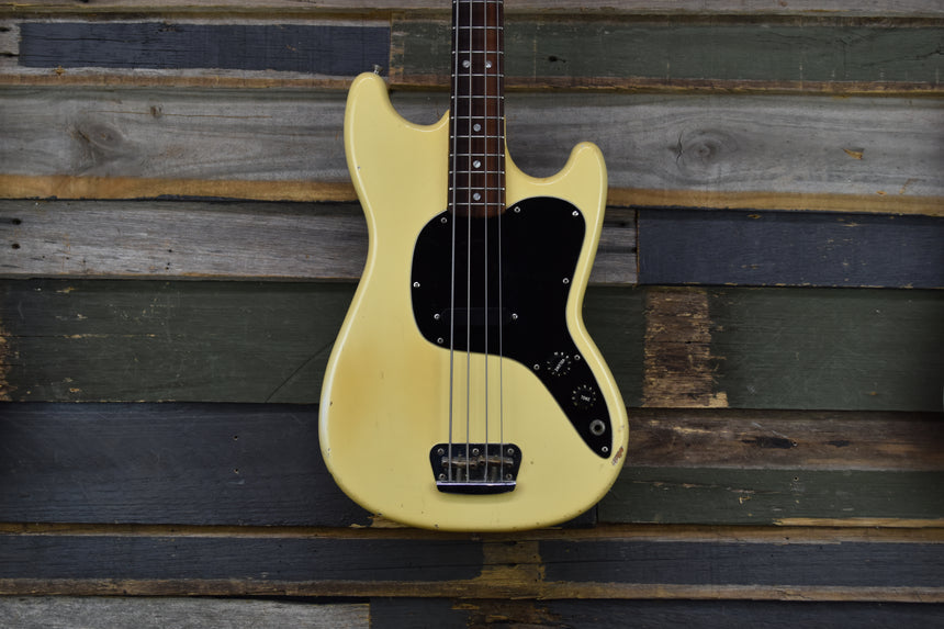 Fender Musicmaster Bass 1978 - Olympic White