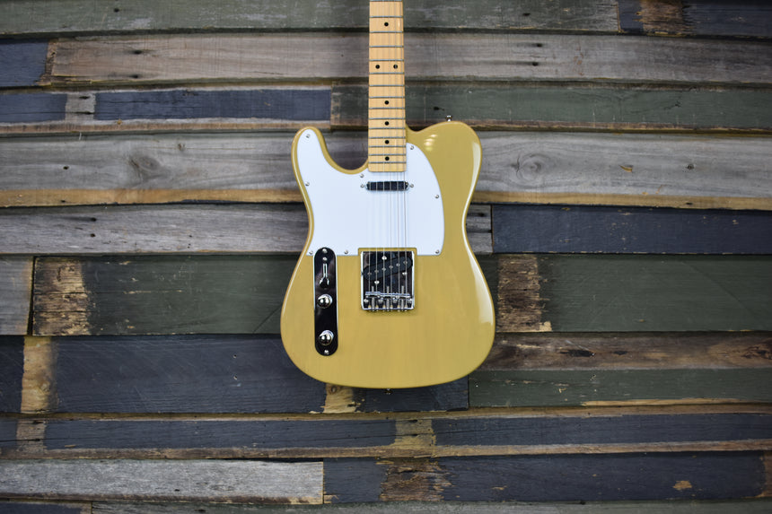 SX Vintage Series VET50 Tele Style Electric Guitar Butterscotch Blonde