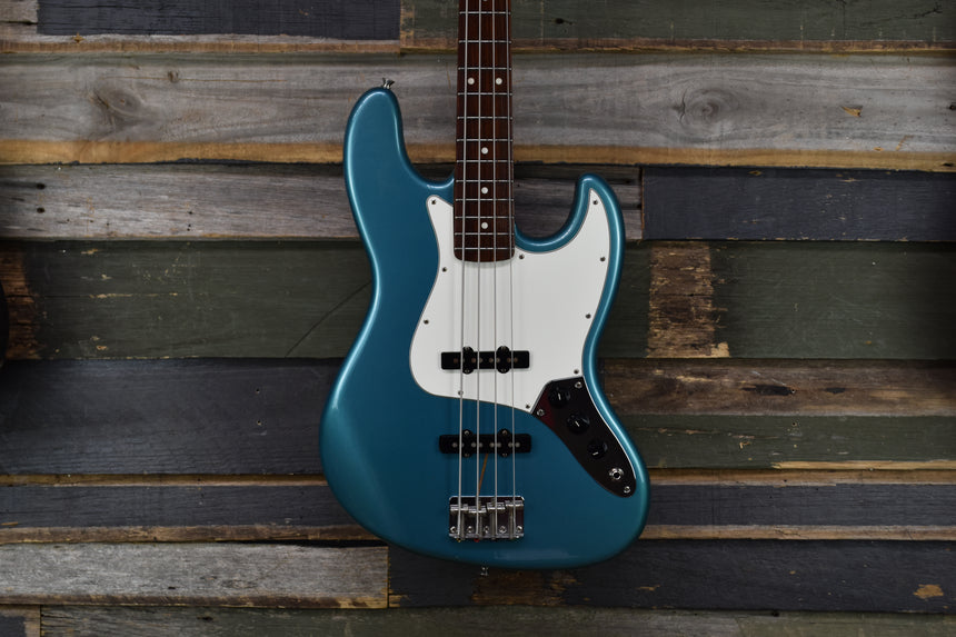 Fender JB62-58 Jazz Bass Reissue w/ Matching Headstock in Lake Placid BlueMIJ