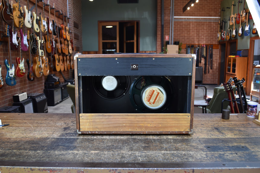 Handmade 12" + 10" Speaker Cabinet - Walnut